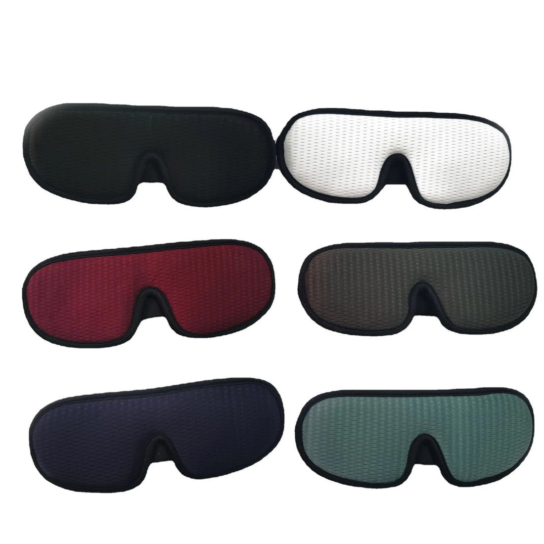 3D Sleeping Mask Soft Padded Light Blocking Eye Shade