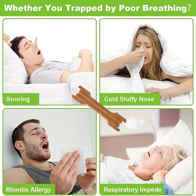 Breath Nasal Strips Stop Snoring Sleep Aid Easier Breathing