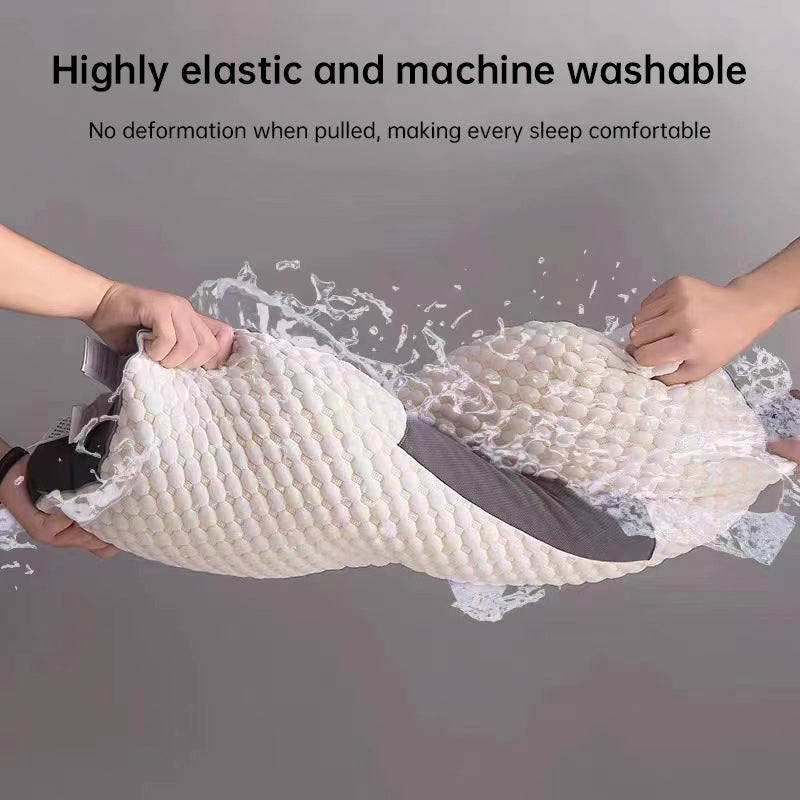 SPA Sleep Pillow Orthopedic Neck Support Soybean Fiber Massage