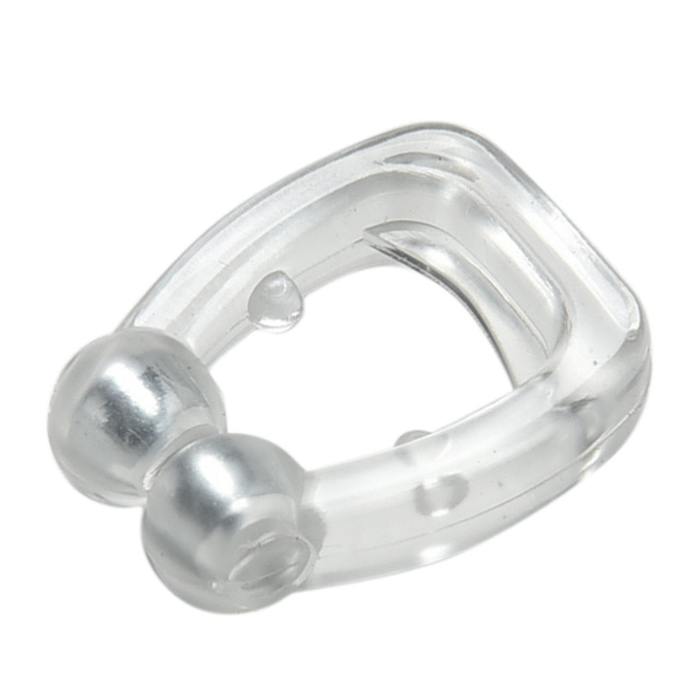 Silicone Magnetic Anti Snore Nose Clip Sleep Aid Device