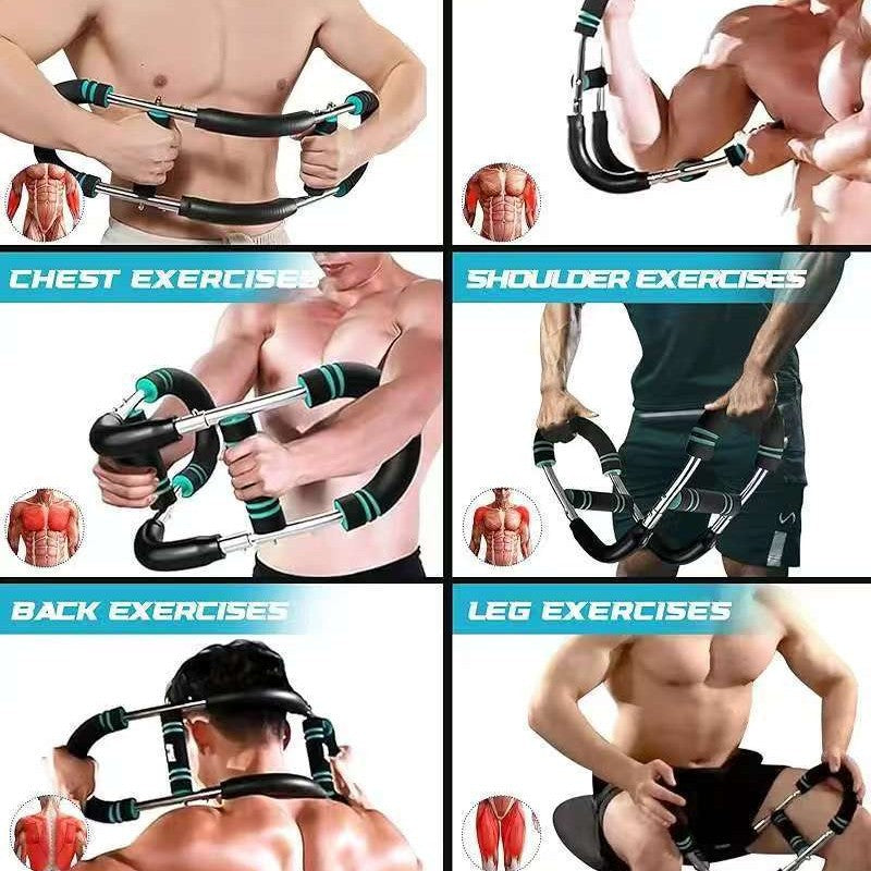 Adjustable Arm Strength Device U Shaped Chest Muscle Trainer