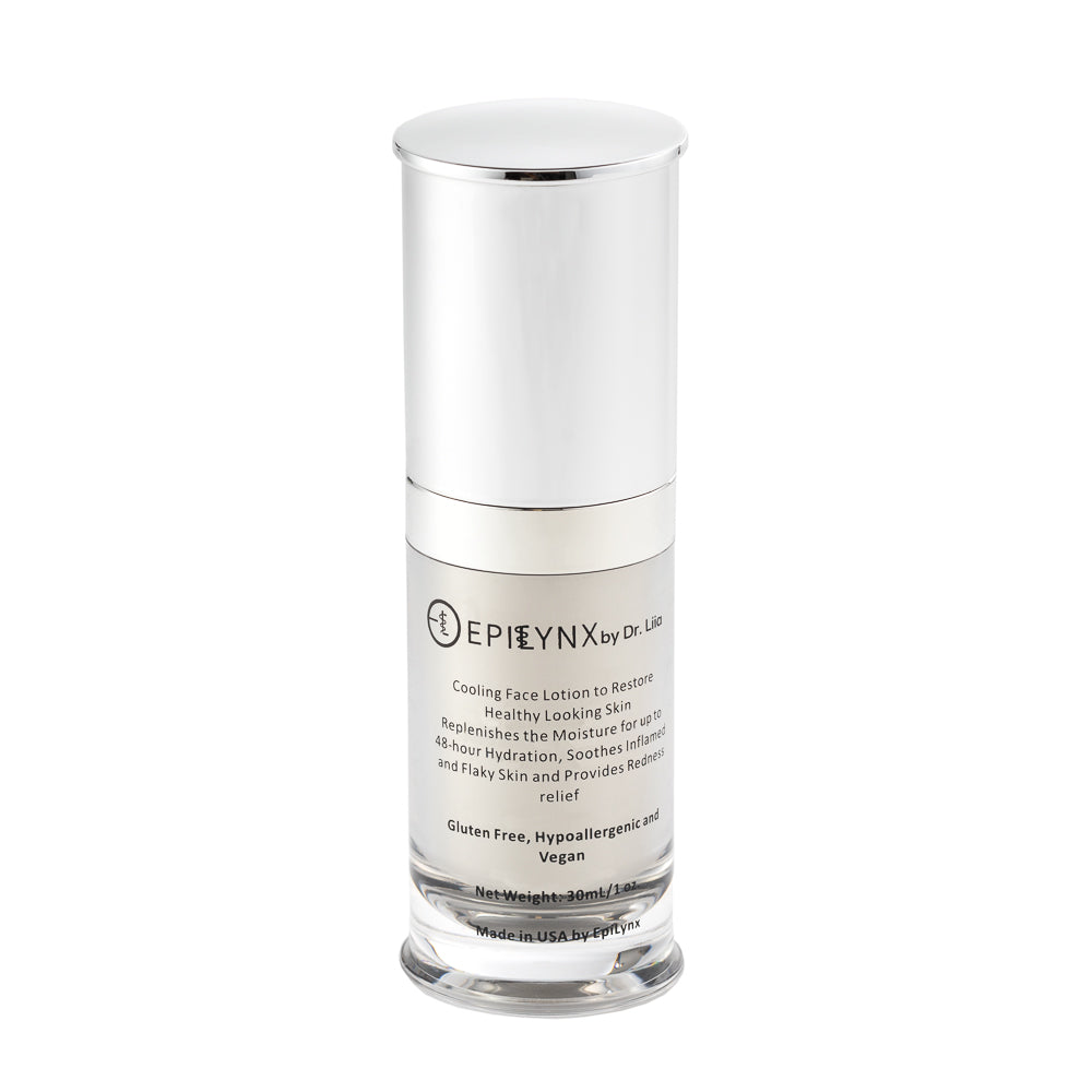 Lightweight Face Moisturizer for Sensitive & Dry Skin – Calming & Hydrating