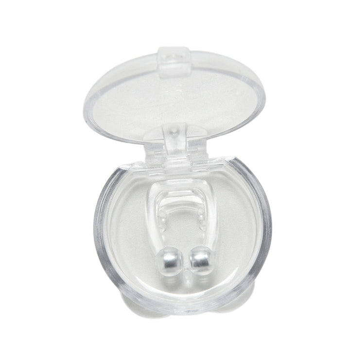 Silicone Magnetic Anti Snore Nose Clip Sleep Aid Device