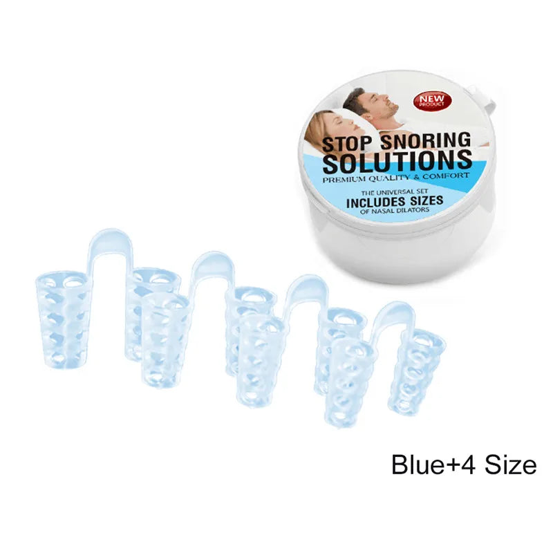 Anti Snore Nose Clip Sleep Apnea Breathing Aid Device
