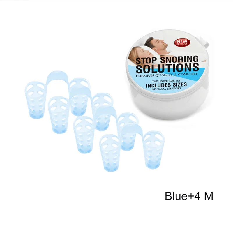Anti Snore Nose Clip Sleep Apnea Breathing Aid Device