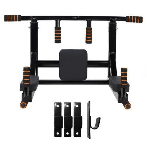 Wall Mounted Sandbag Rack Parallel Bars Pull Up Fitness Equipment