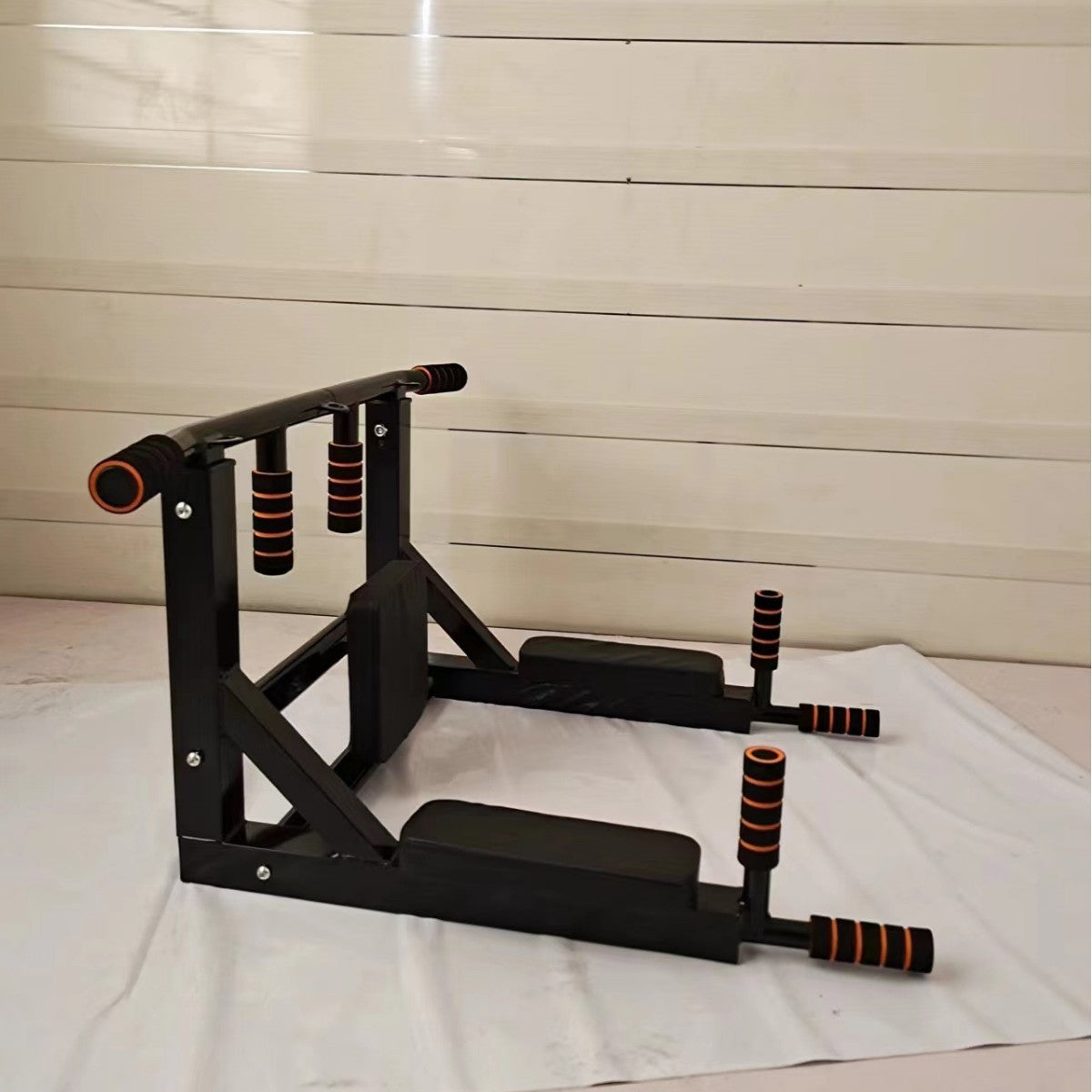 Wall Mounted Sandbag Rack Parallel Bars Pull Up Fitness Equipment