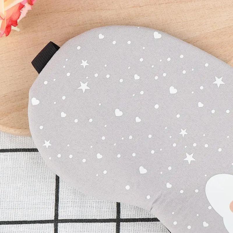 Kids Sleeping Mask Colorful Cartoon Eye Cover Comfortable Travel