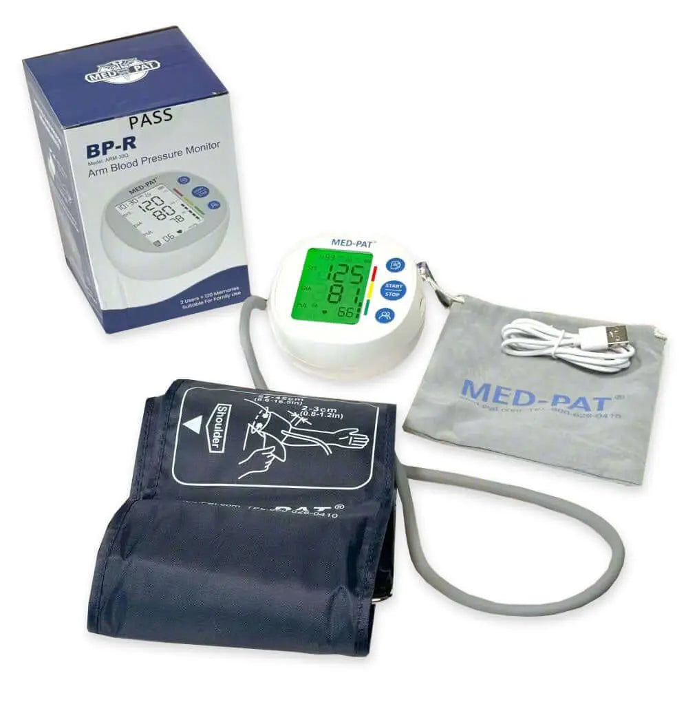 Med Pat BPR Automatic Digital Blood Pressure Monitor Device