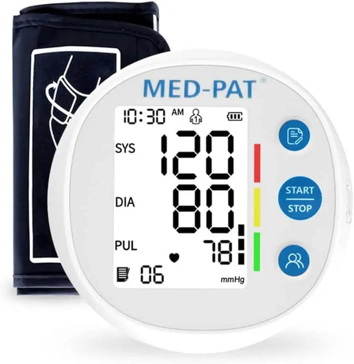 Med Pat BPR Automatic Digital Blood Pressure Monitor Device