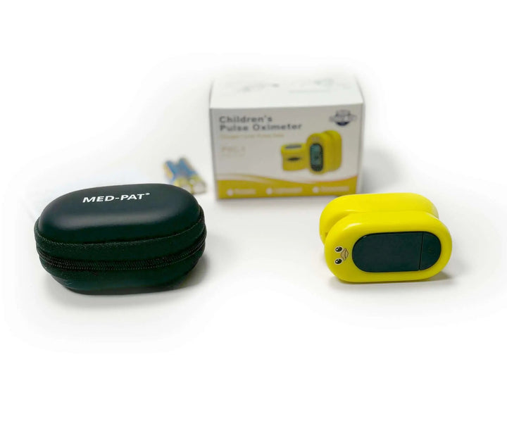 Med Pat Ducky Kids Pulse Oximeter Fast SPO2 Heart Rate