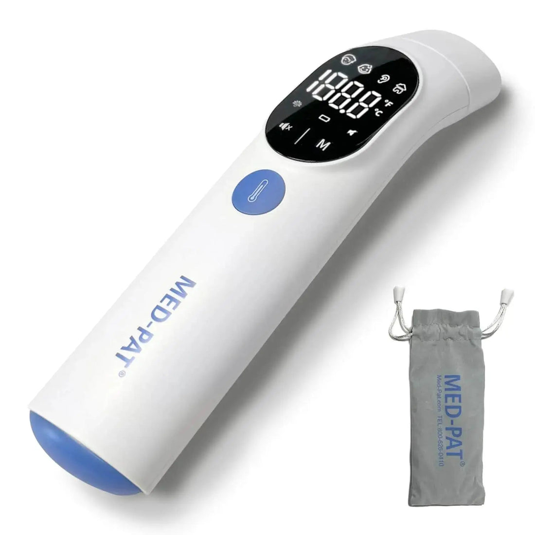Med Pat TH1 Digital Infrared Thermometer Ear Forehead Device
